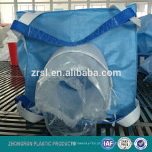 Saco de polipropileno azul, 1000 kg PP FIBC 1 tonelada forro interno bagster saco grande saco enorme